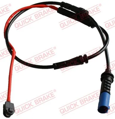 Warning Contact, brake pad wear